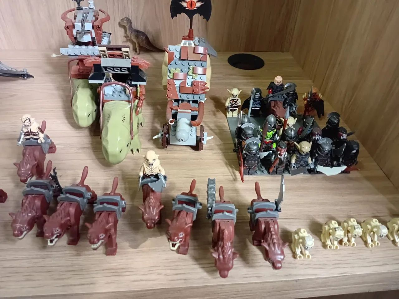 Lote Senhor dos Anéis exército orcs