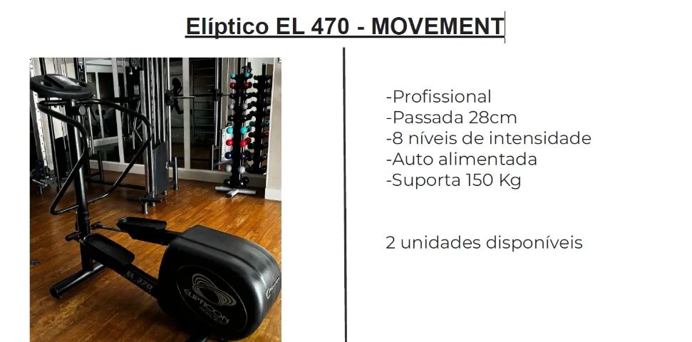 Elíptico EL 470 - MOVEMENT
