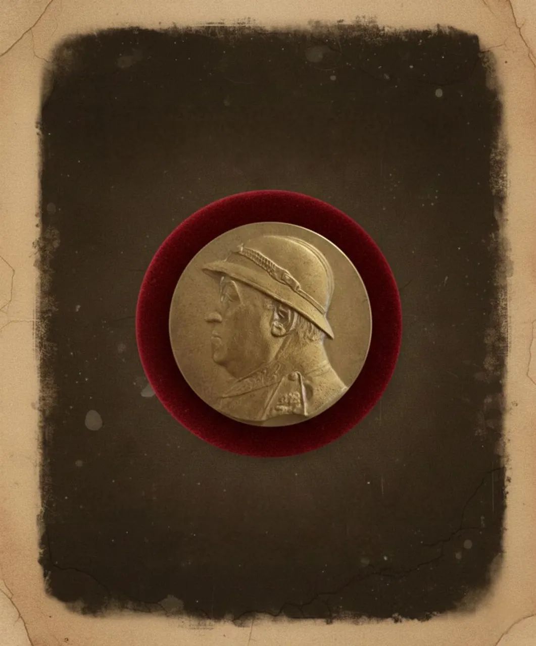 Rara Medalha General Waldomiro Lima 1932 (bronze Maciço) - Foto 3