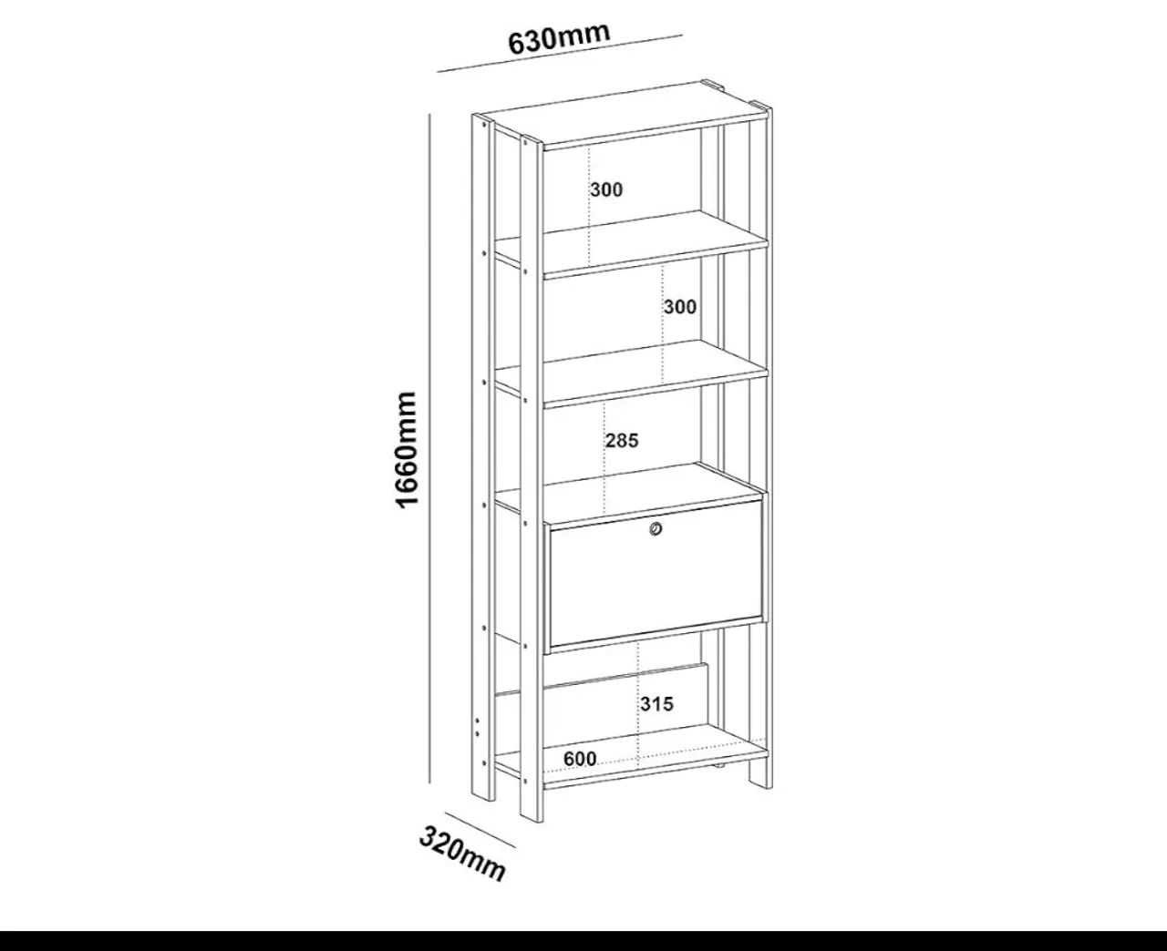 PRATELEIRA ORGANIZADORA COM BASCULANTE - Foto 5