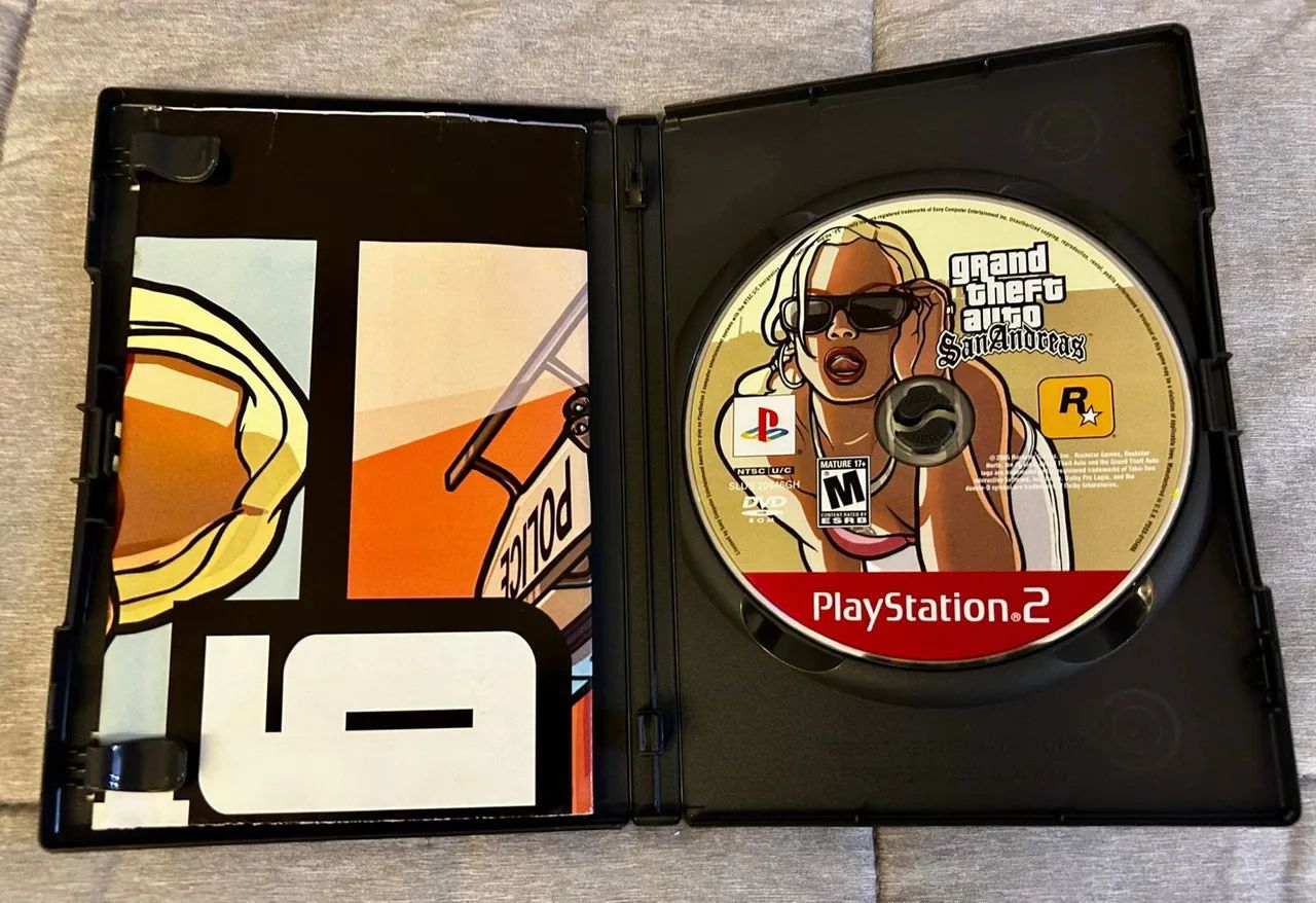 GTA: San Andreas c/ Mapa Original - PS2 - Foto 5