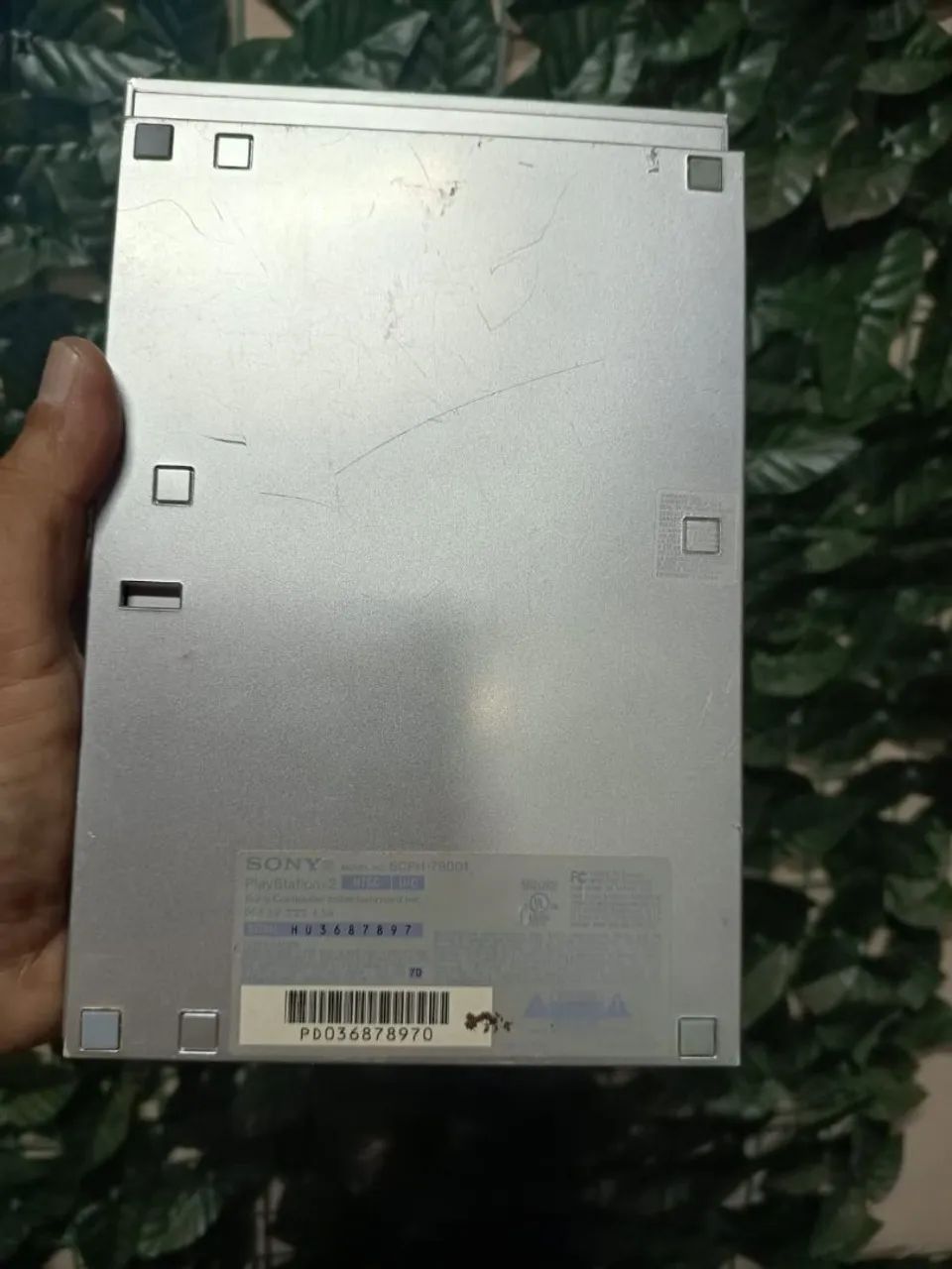 PS2 slim prata travado  - Foto 4