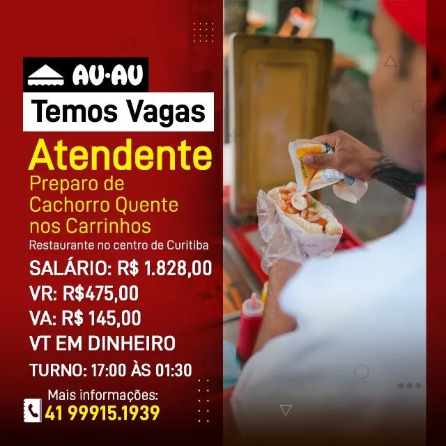 ATENDENTE DE CARRINHO 