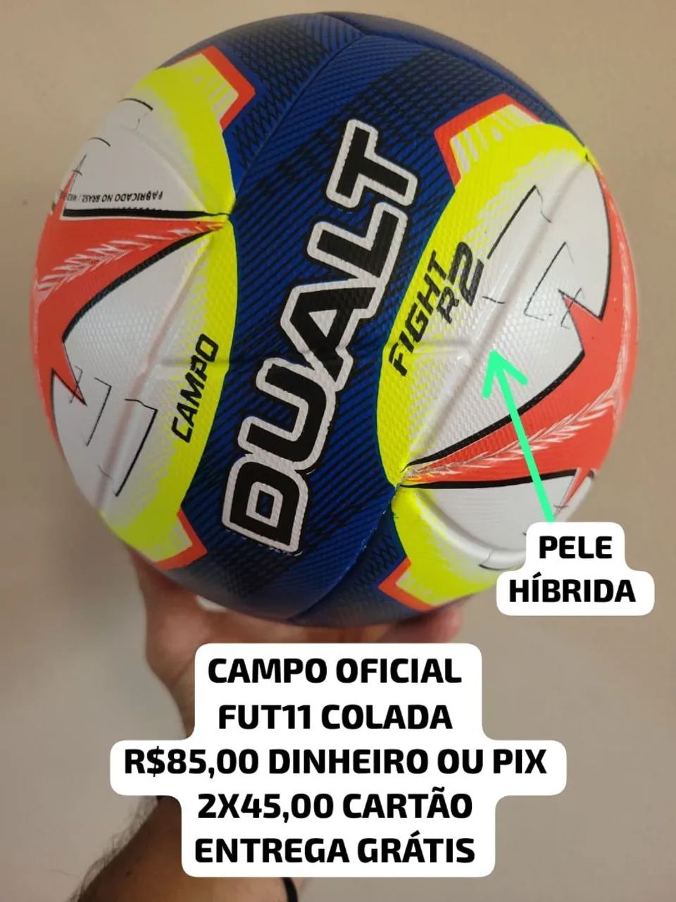 Bola dualt campo ENTREGA GRÁTIS 