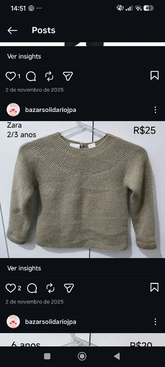 Roupas infantis feminina  - Foto 2