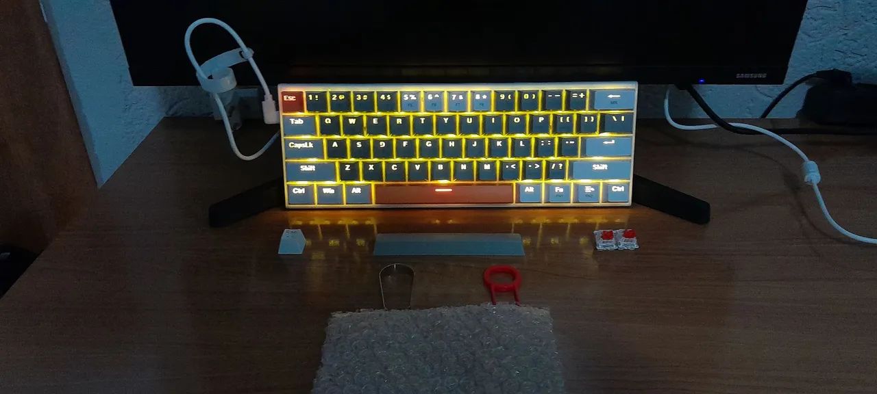 Teclado Mecânico 60% E-Yooso z11 - Foto 4