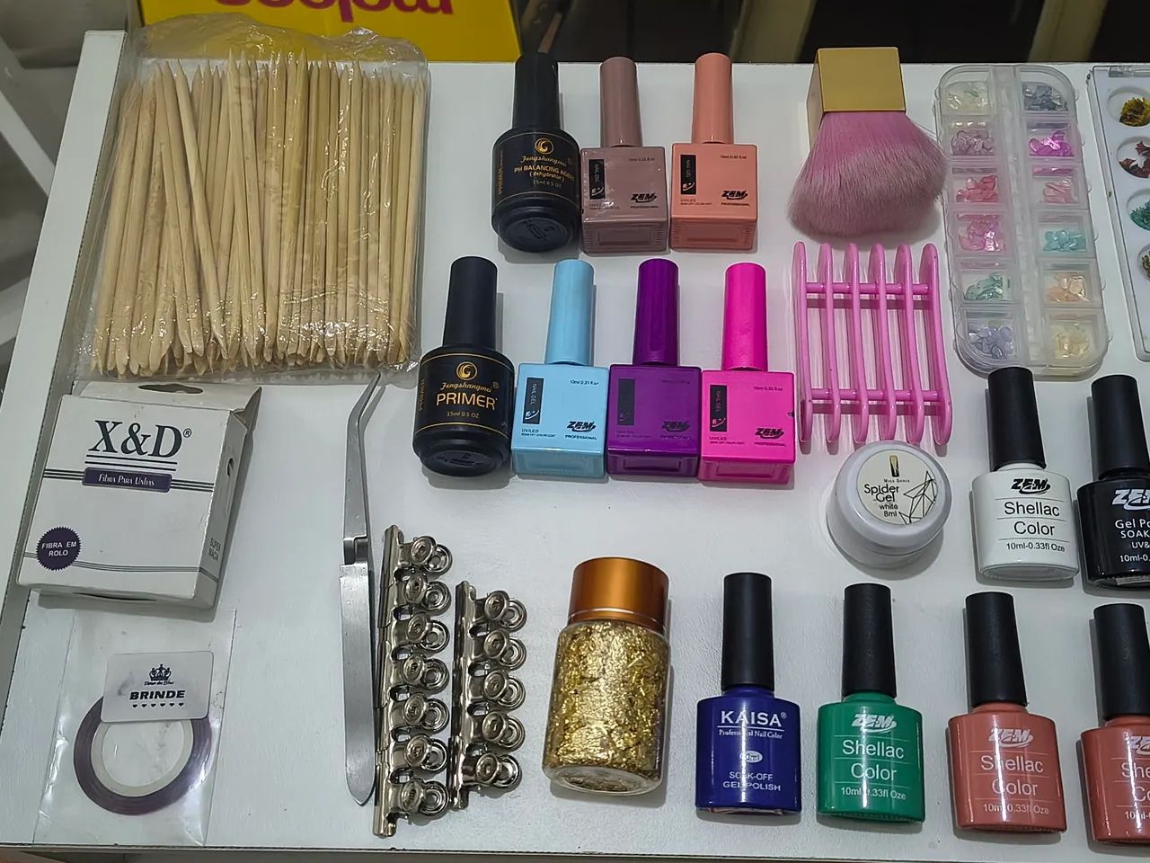 Kit Nail Designer completo !!  - Foto 2