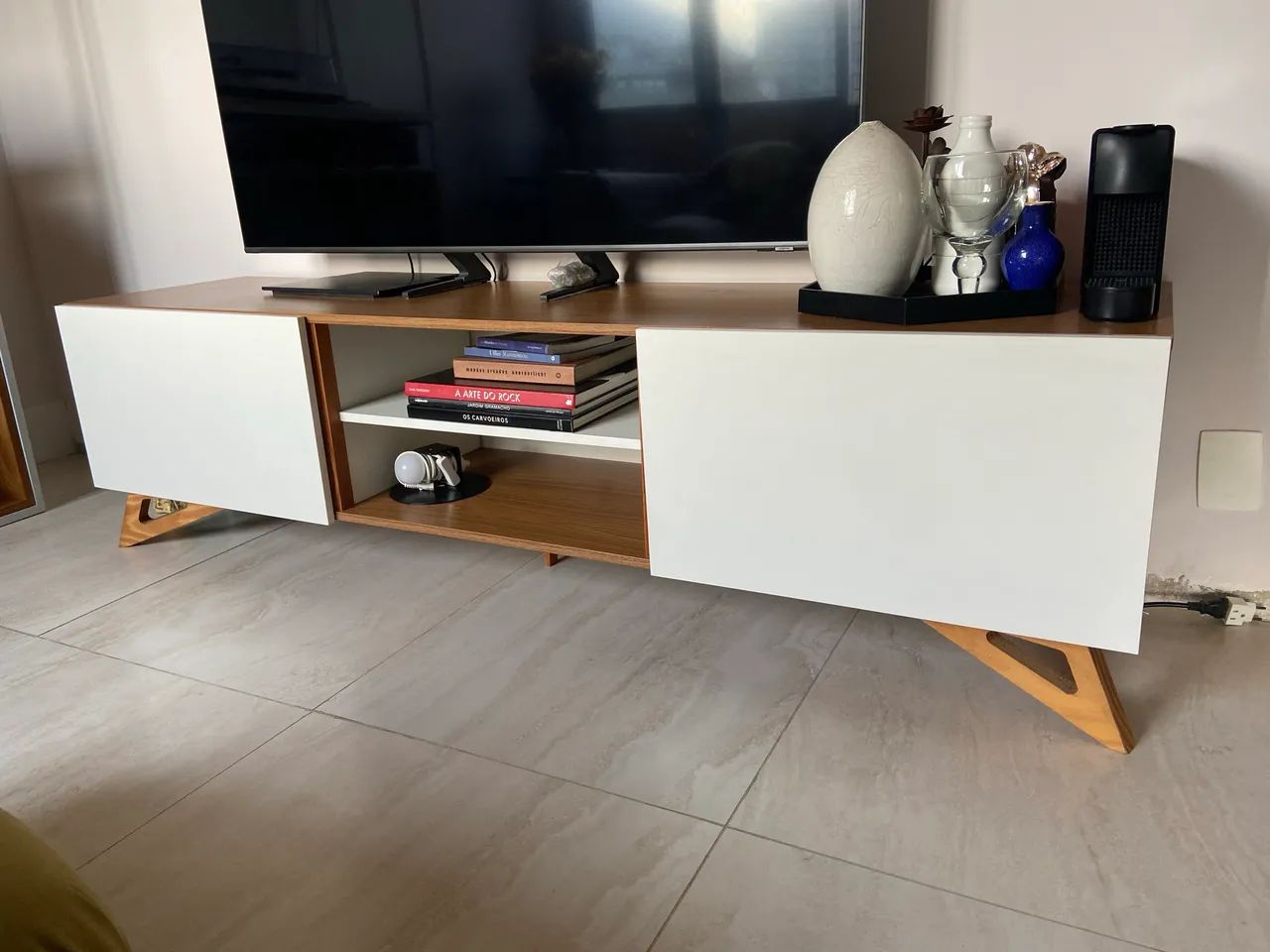Rack Itaim 2 Portas Branco