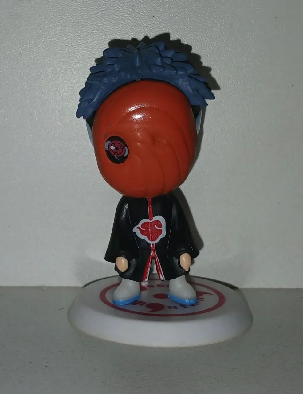 BONECO ACTION FIGURE MINIATURA NARUTO SHIPPUDEN OBITO TOBI AKATSUKI