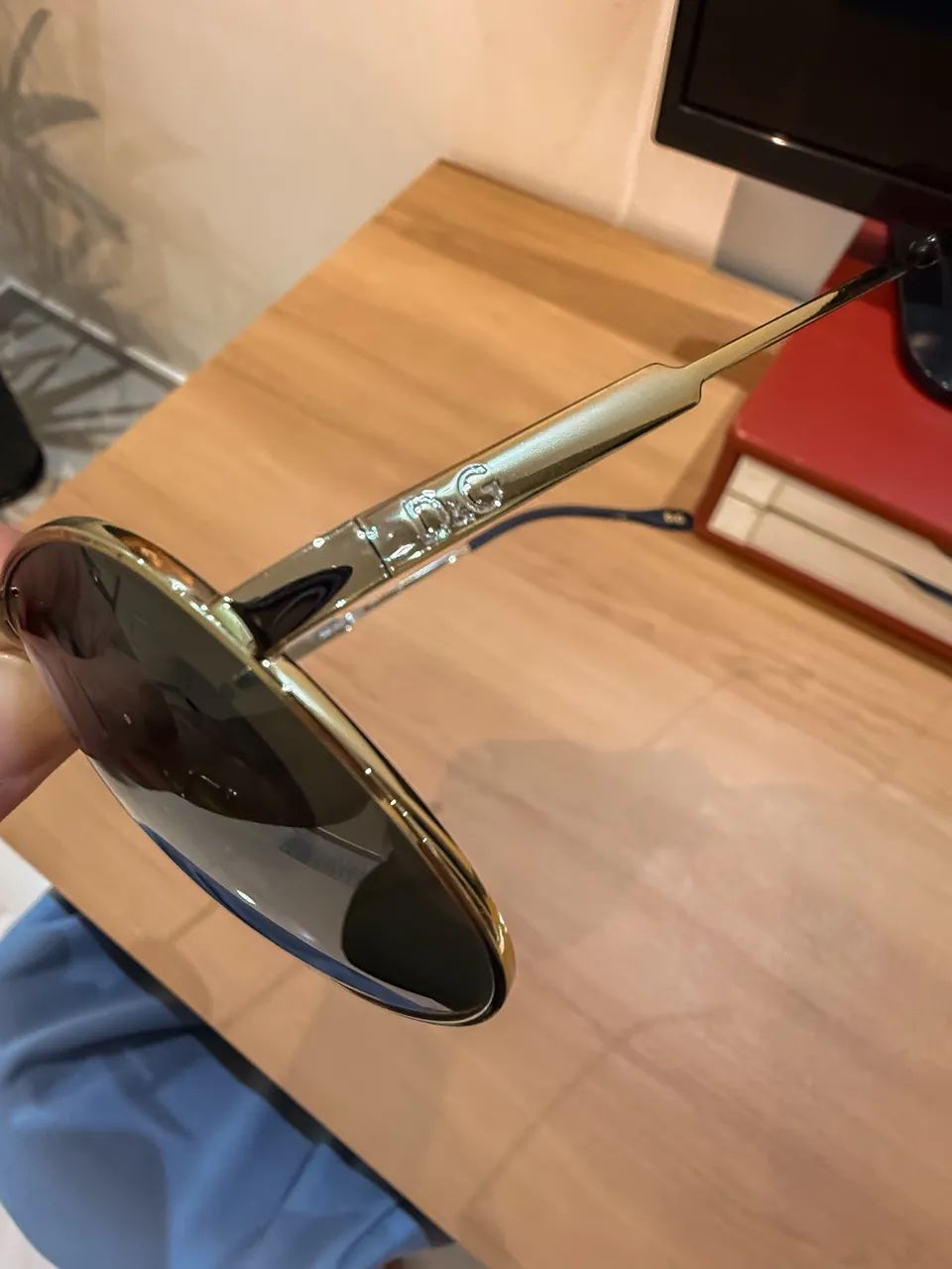 Óculos D&G 2166 modelo Aviador - Foto 3