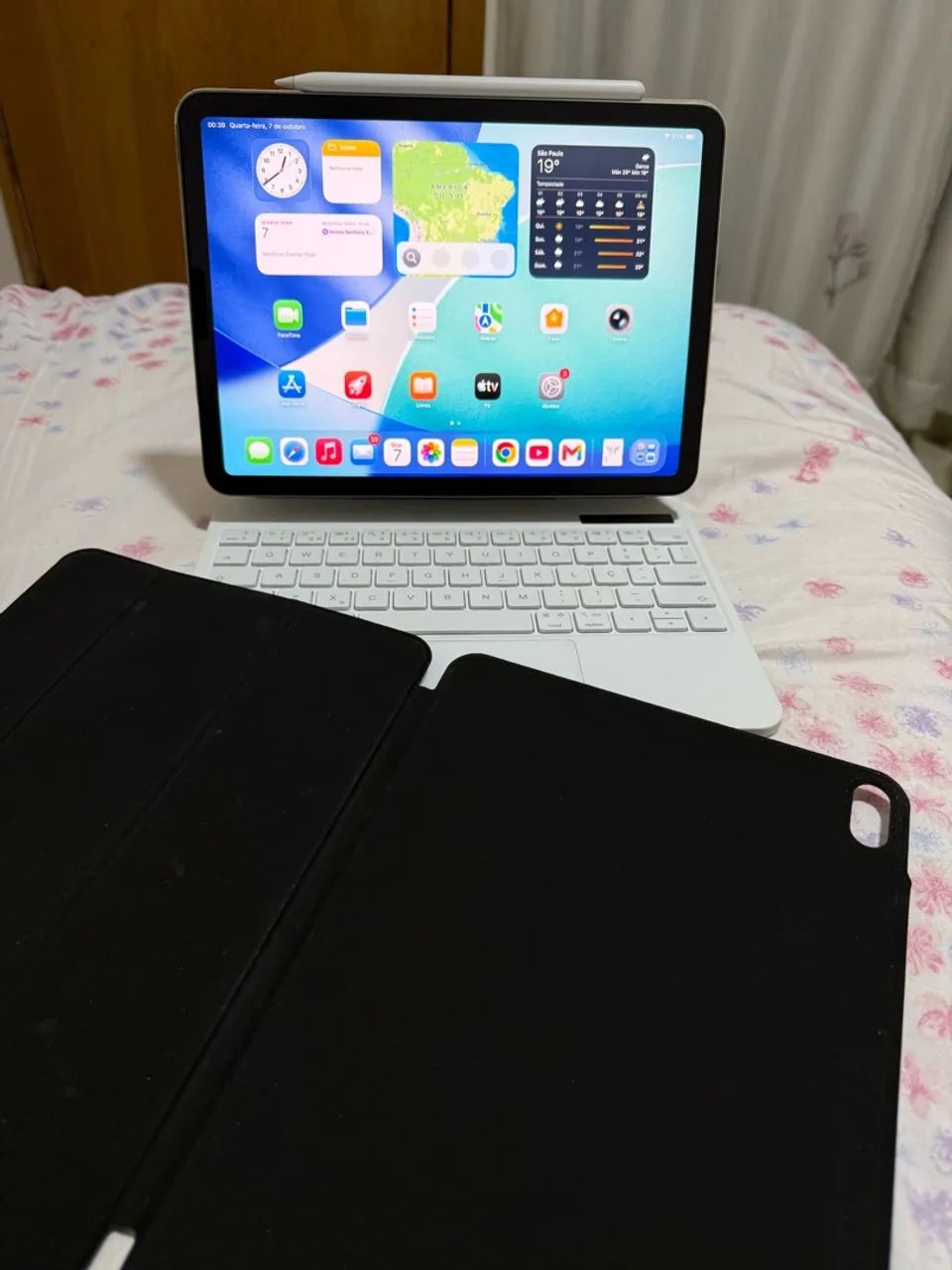 iPad Air 5º geração 256GB chip M1+ Apple Pencil 2º geração  - Foto 3