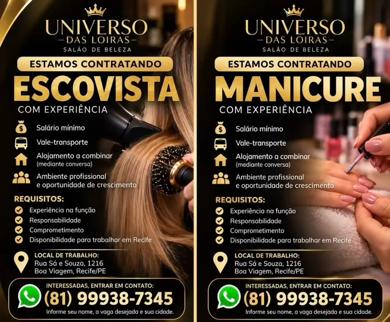 Vagas de emprego 