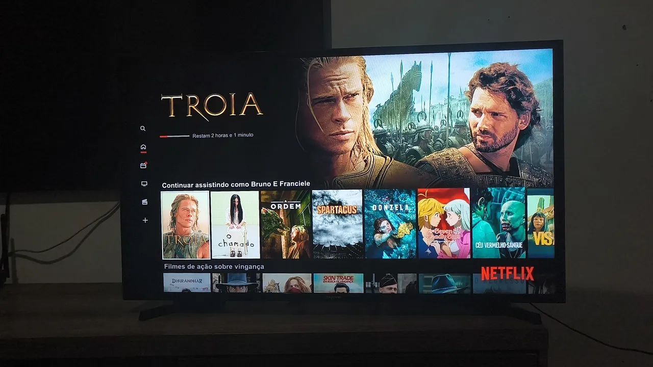 Tv Samsung 4k de 43 polegadas - Foto 4