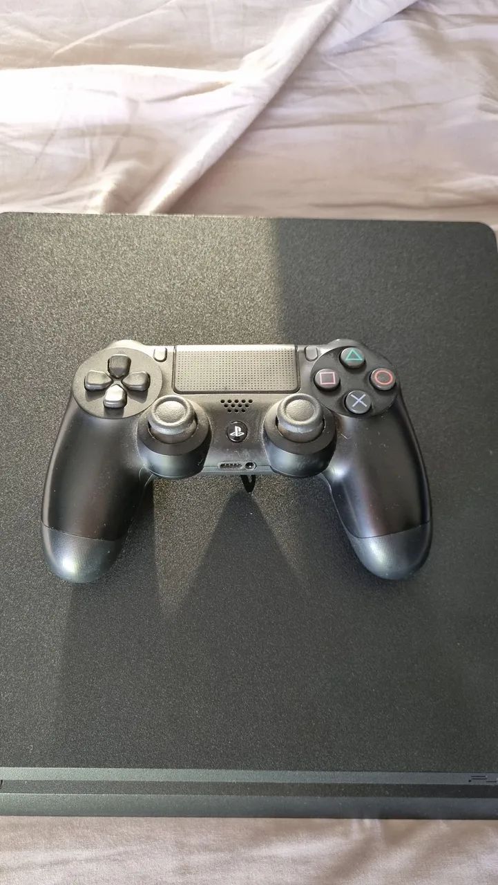 PS4 Slim + controle - Foto 3