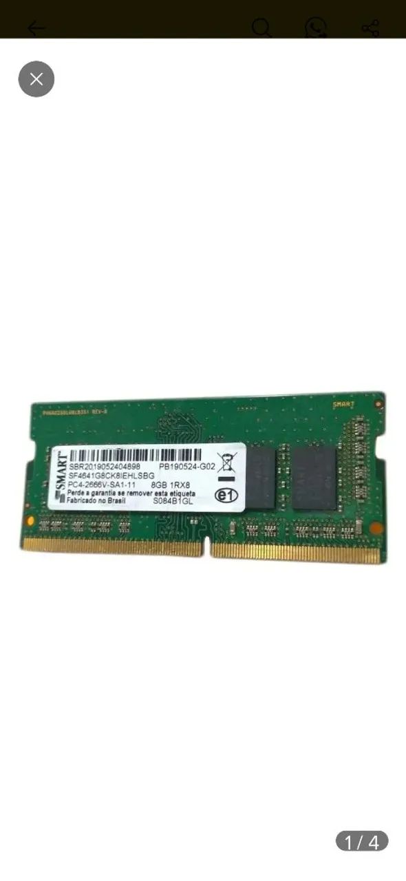 Memória ddr4- 8gb- notebook  - Foto 3
