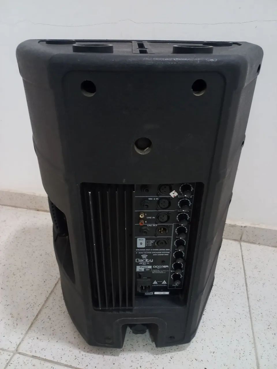 Caixa ativa DONNER Clarity 200A  12 polegadas - Foto 3
