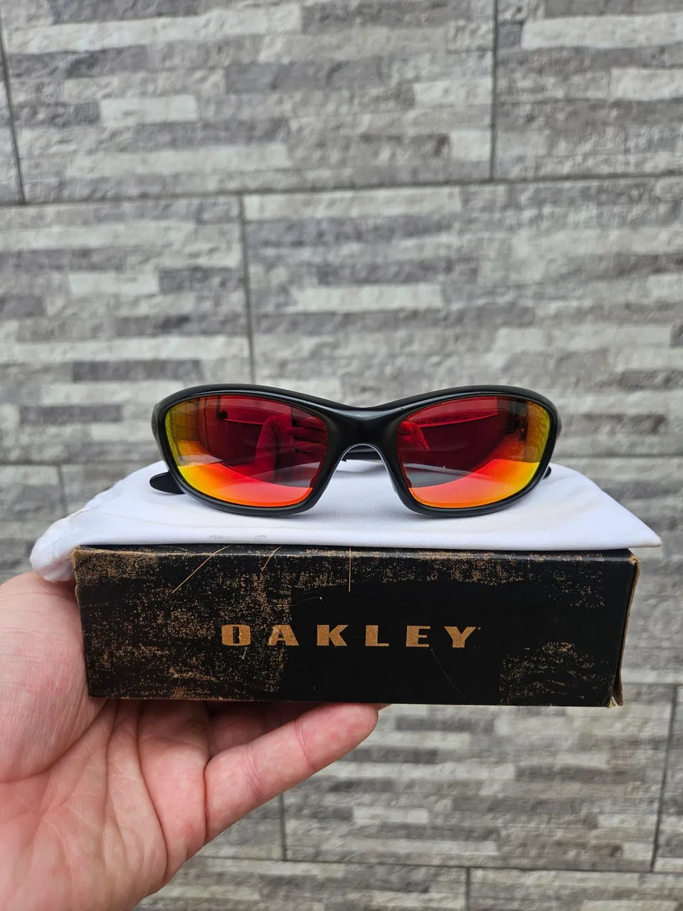 óculos de sol oakley split jacket rootbeer - Acessórios