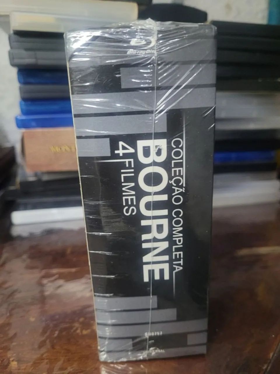 coleção completa bourne 4 filmes bluray lacrado