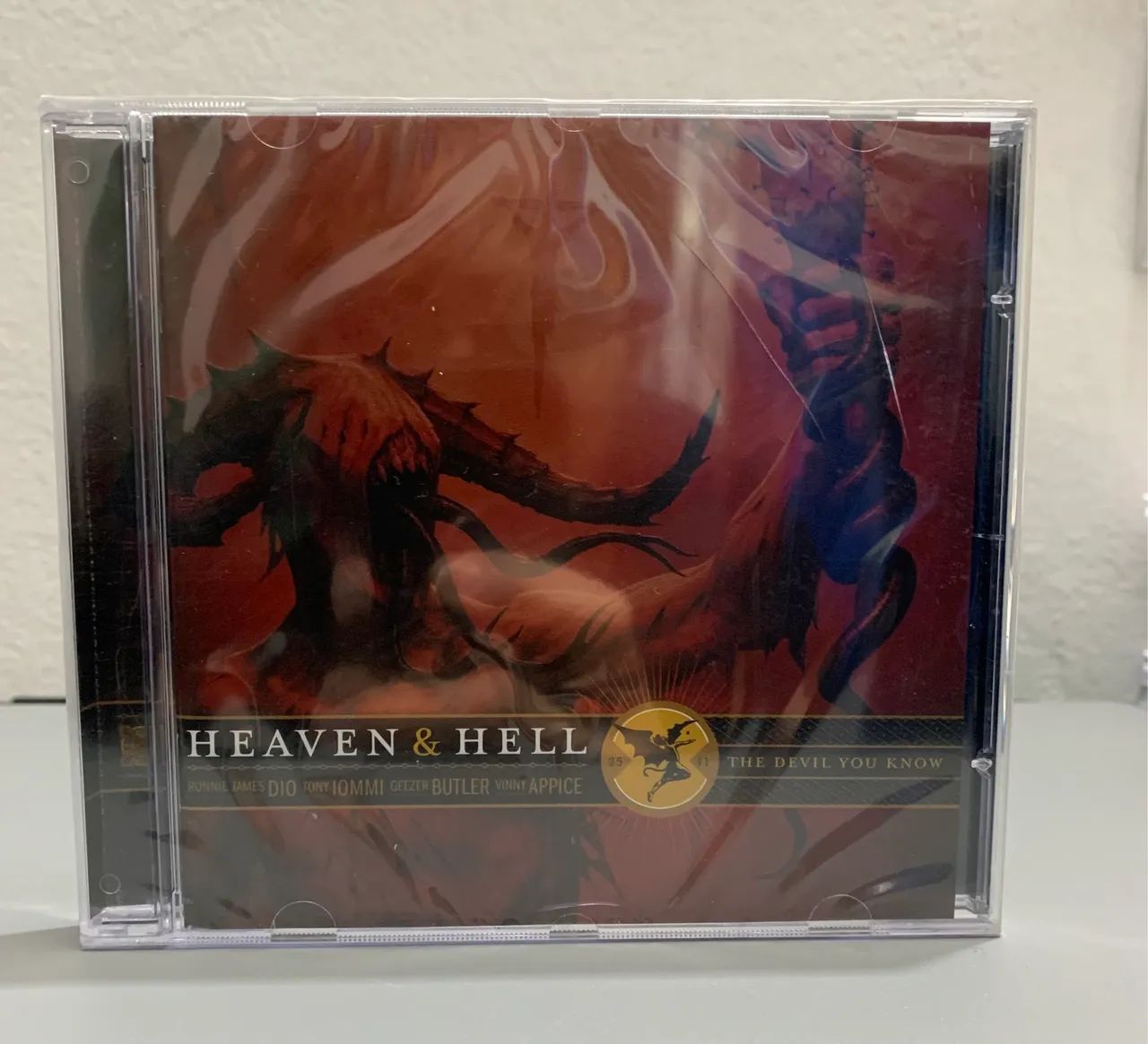 CD The Devil You Know Heaven and Hell 2009 Lacrado Original Roadrunner Records - Foto 2