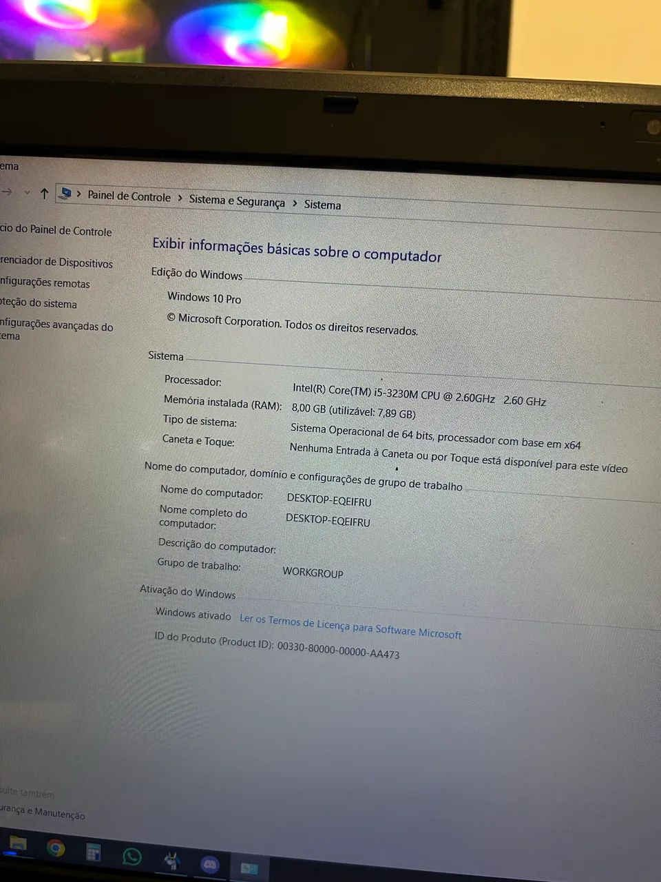 Notebook Gamer Avell G1512