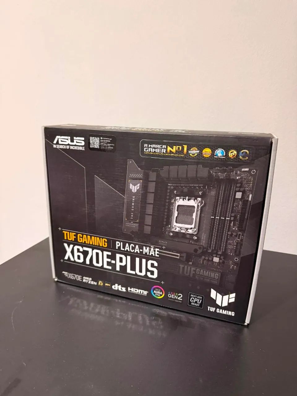PLACA MÃE AM5 - TUF GAMING X670E-PLUS ARGB - SOCKET AM5 - Foto 5