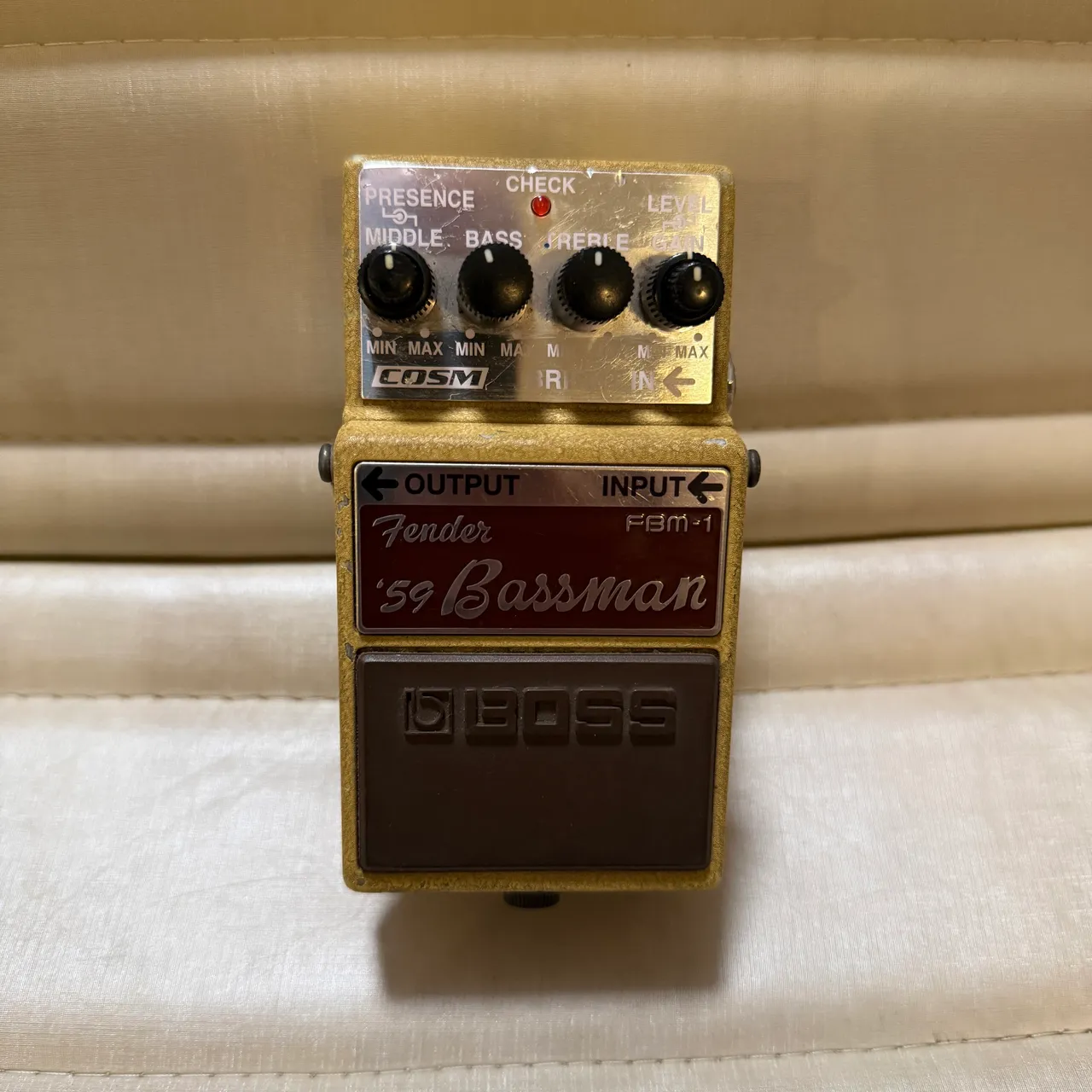 Pedal Boss Fbm-1 Fender 59 Bassman - Instrumentos musicais