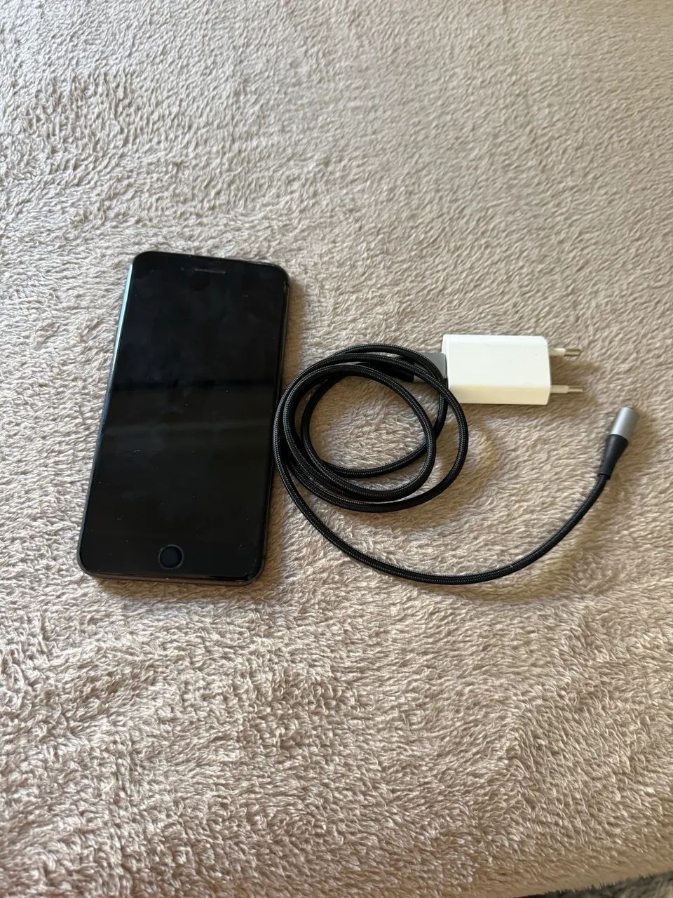 Celular IPhone 8 Plus preto 64GB - Foto 3