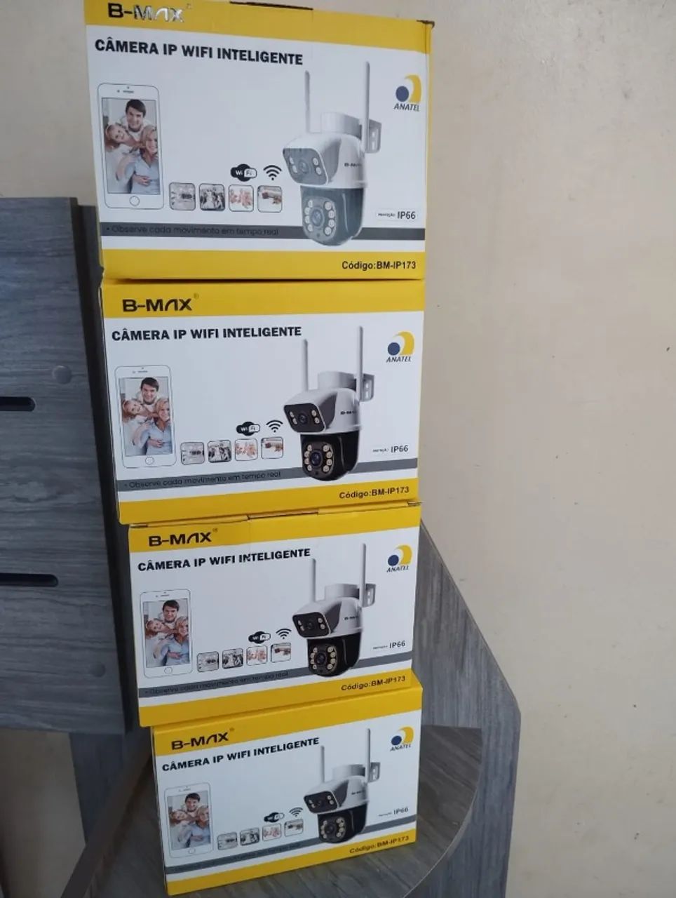 Câmera externa com Wi-Fi modelo-B-MAX BM-IP173 - Foto 2