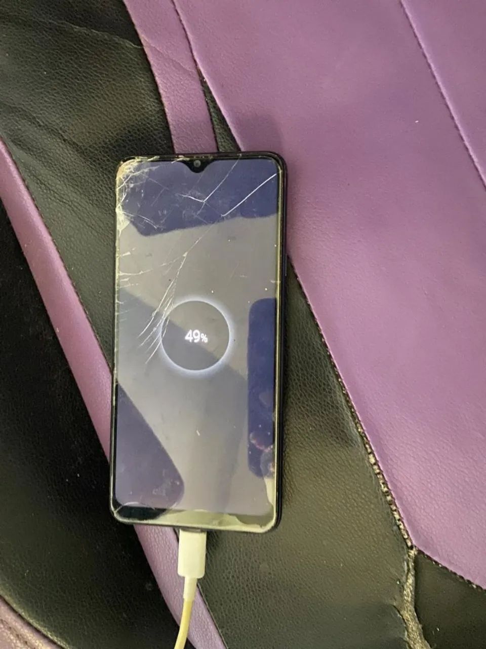 Vendo celular samsung A20s funcionando perfeitamente. obs: tela um pouco quebrada - Foto 5