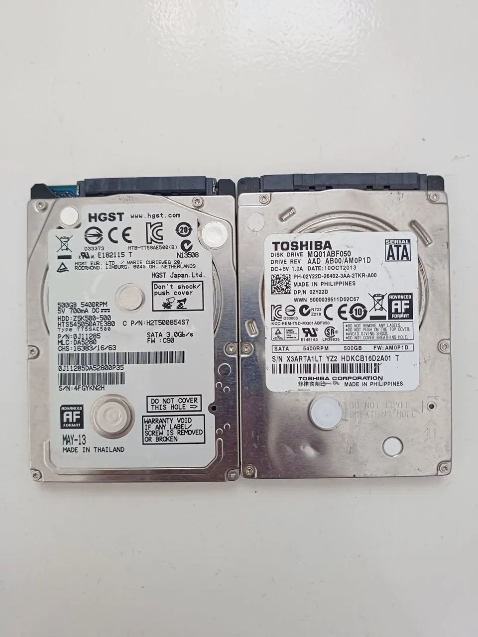 2 hds 500gb  notebook  - Foto 5