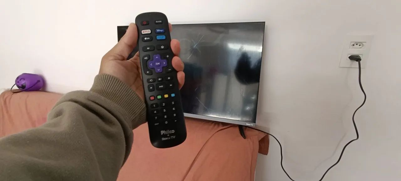 Televisão com defeito