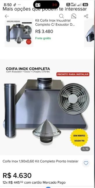 Coifa Grande