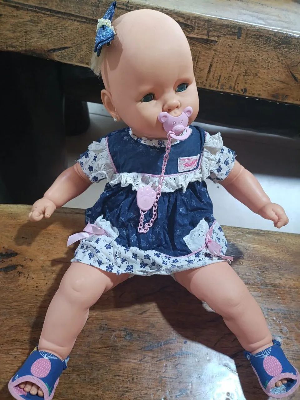 Boneca meu bebê grande  - Foto 2