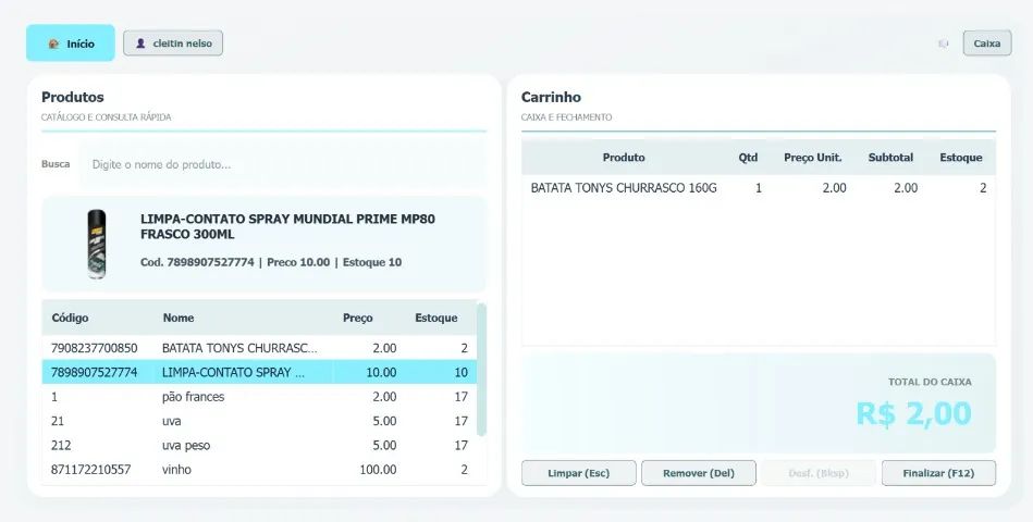 PDV Gratuito com Loja Online - Sim PDV