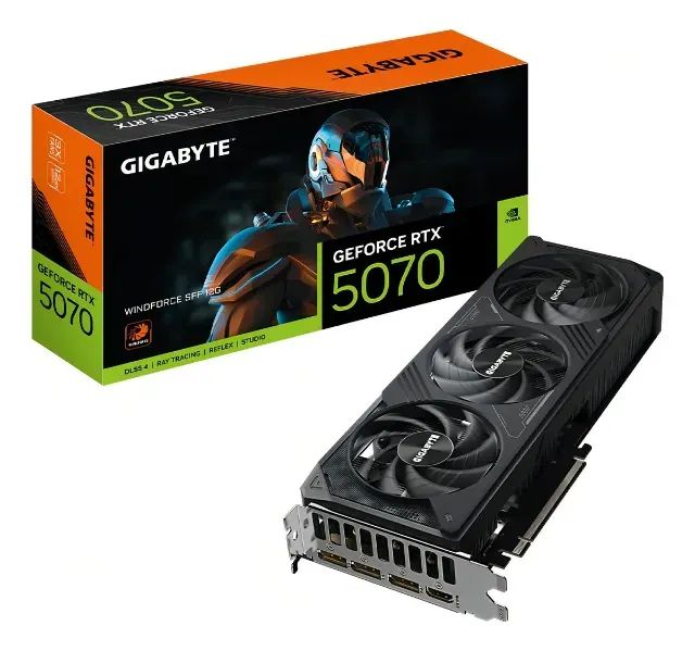 PLACA DE VÍDEO NVIDIA GeForce RTX 5070 12GB