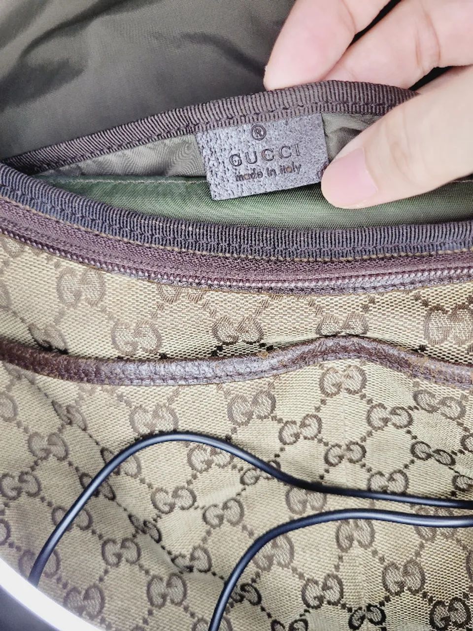Bolsa Gucci Maternidade original grande - Foto 5