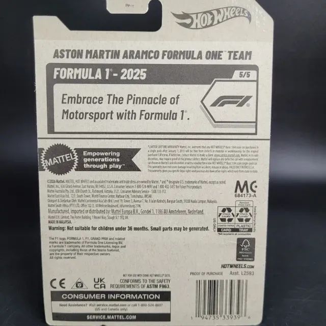 Hotwheels F1 Aston Martin - Foto 2