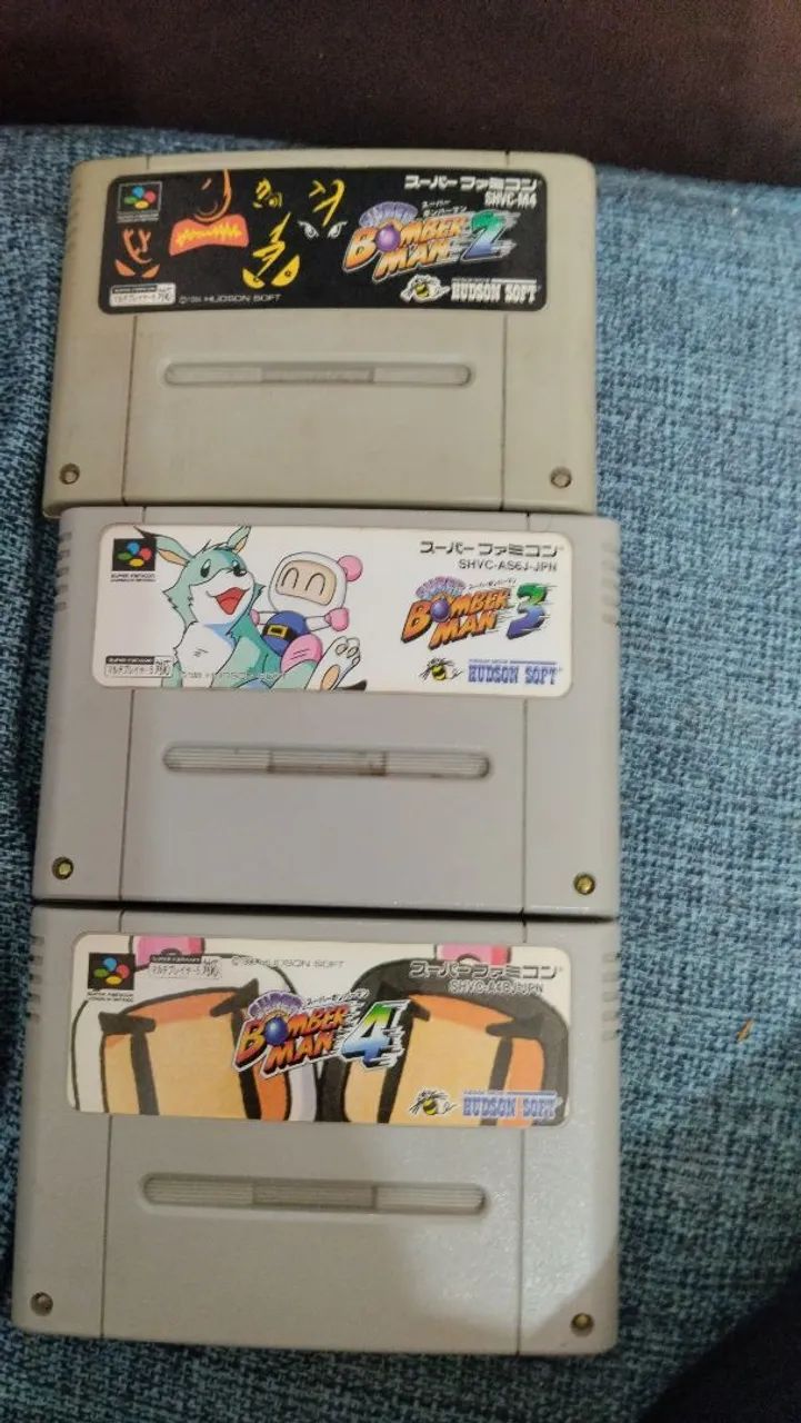 Lote super Bomberman. 2 3 e 4