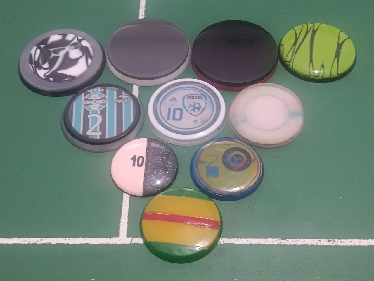 Time 10 Botoes retro futebol de mesa  - Foto 2