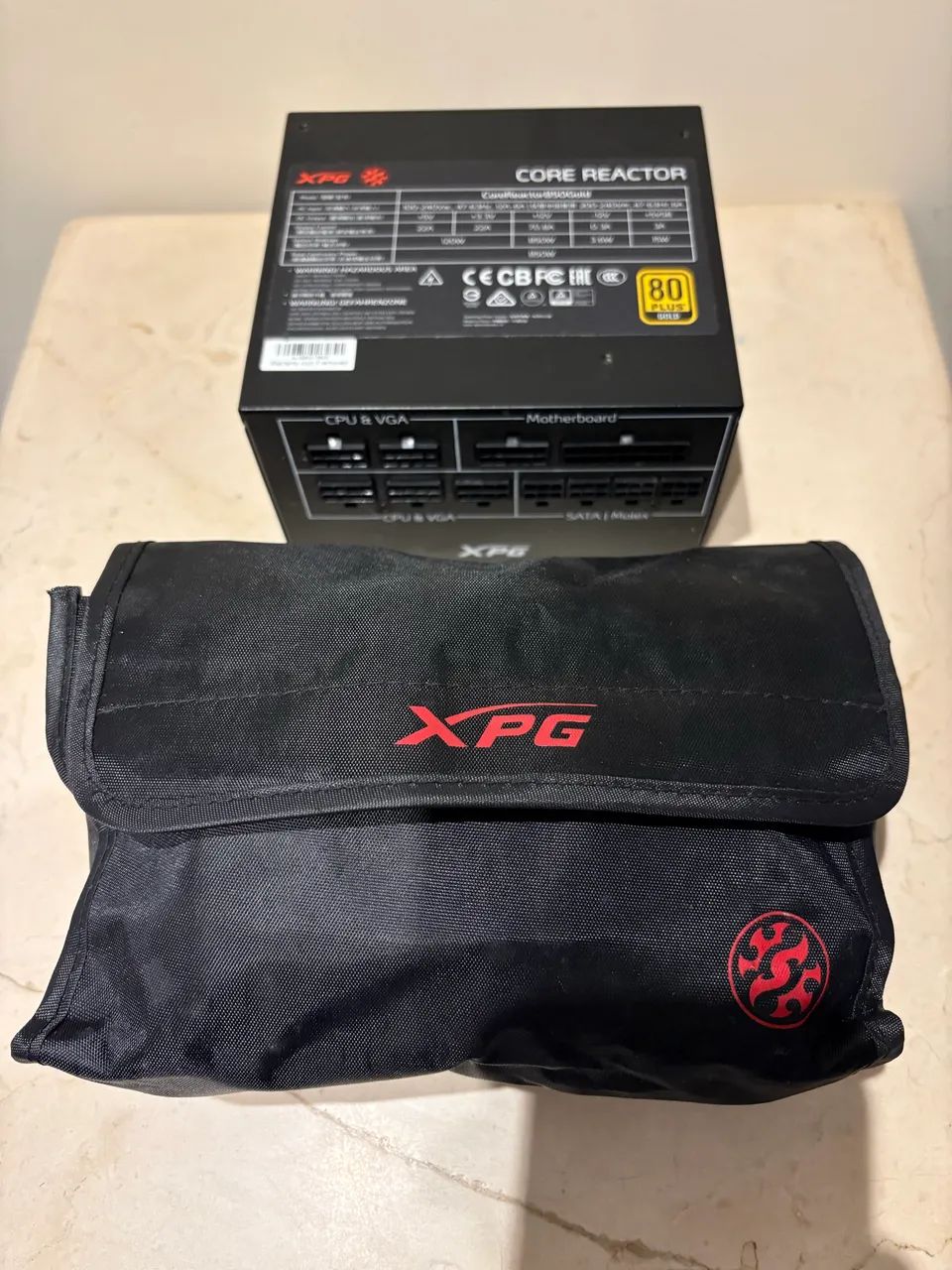 Fonte XPG Core Reactor 850W 80 Plus Gold Full Modular