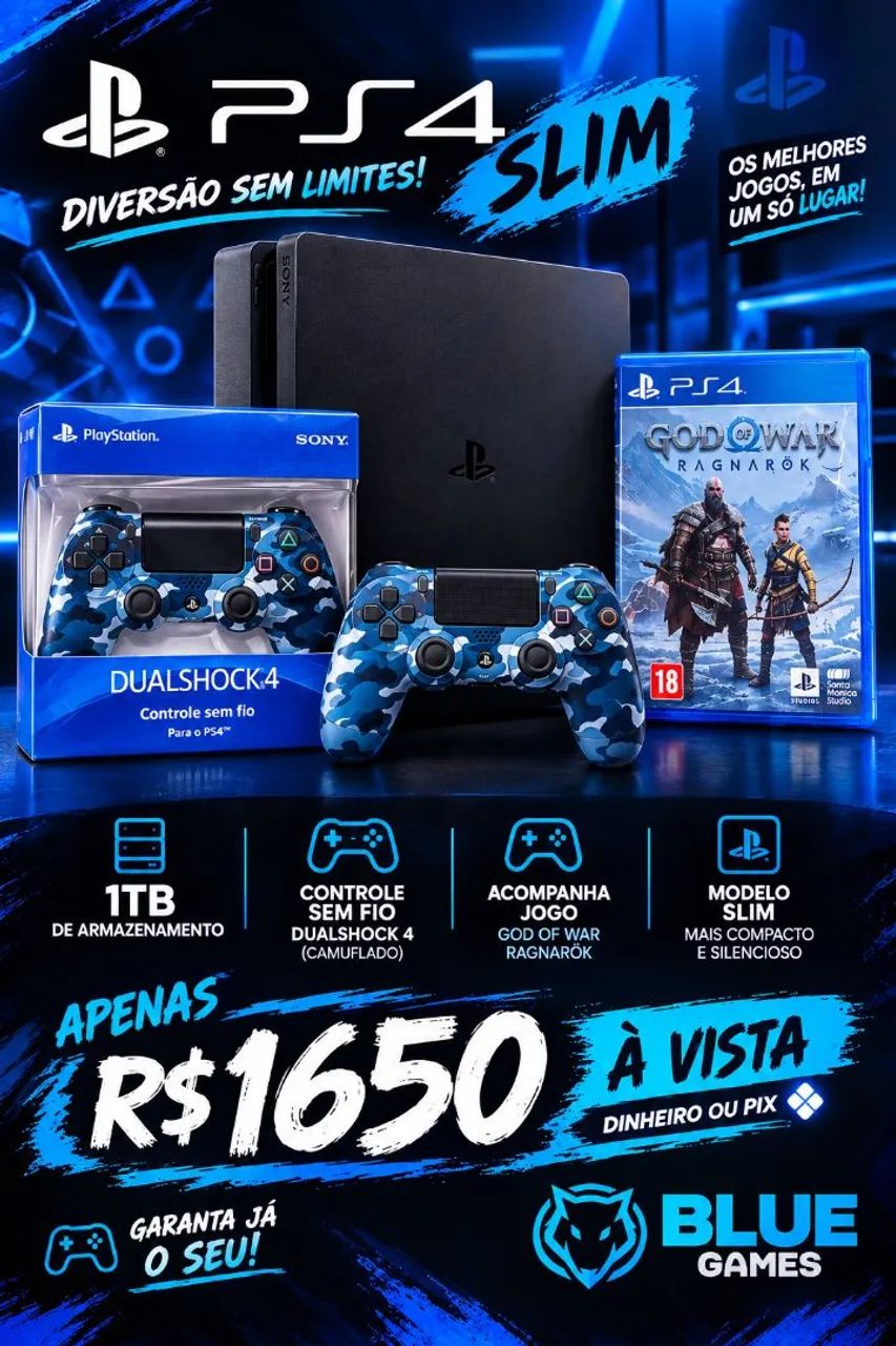 Playstation 4 Slim 1TB 