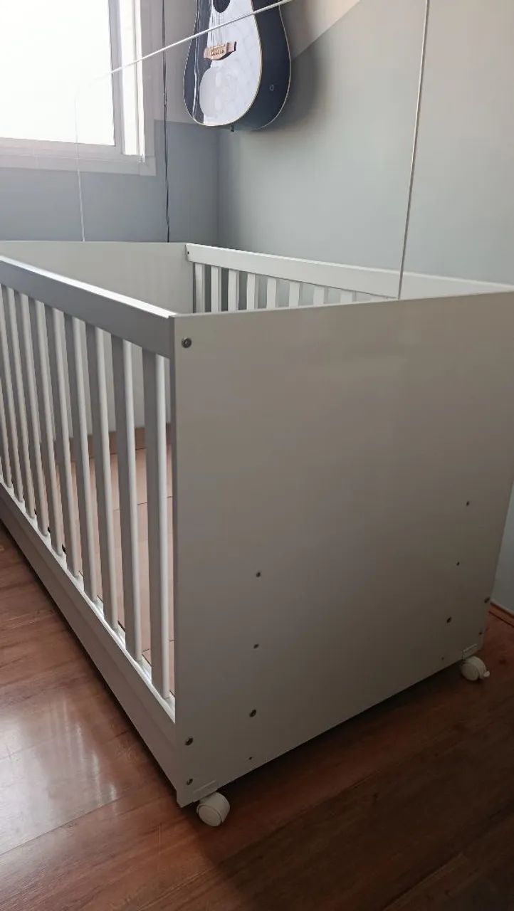 Vendo berço 2 em 1 em perfeito estado - Foto 3