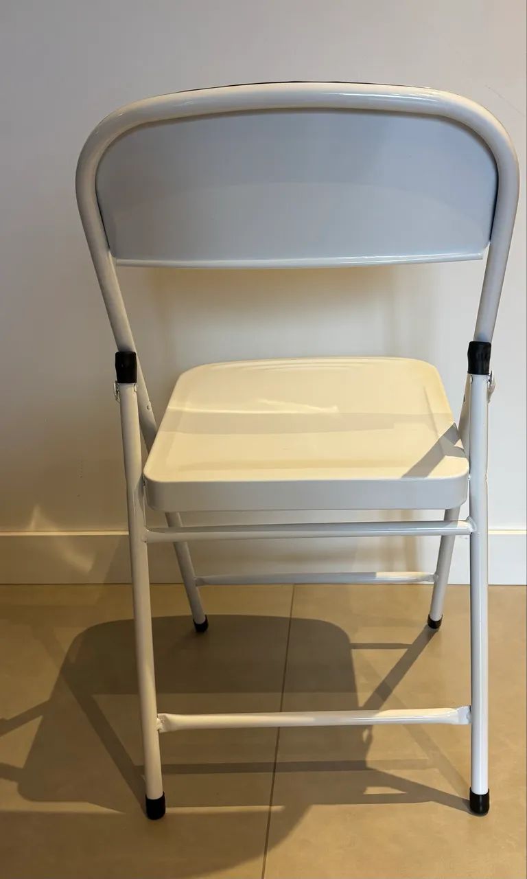 Cadeira dobrável metálica  - Foto 5