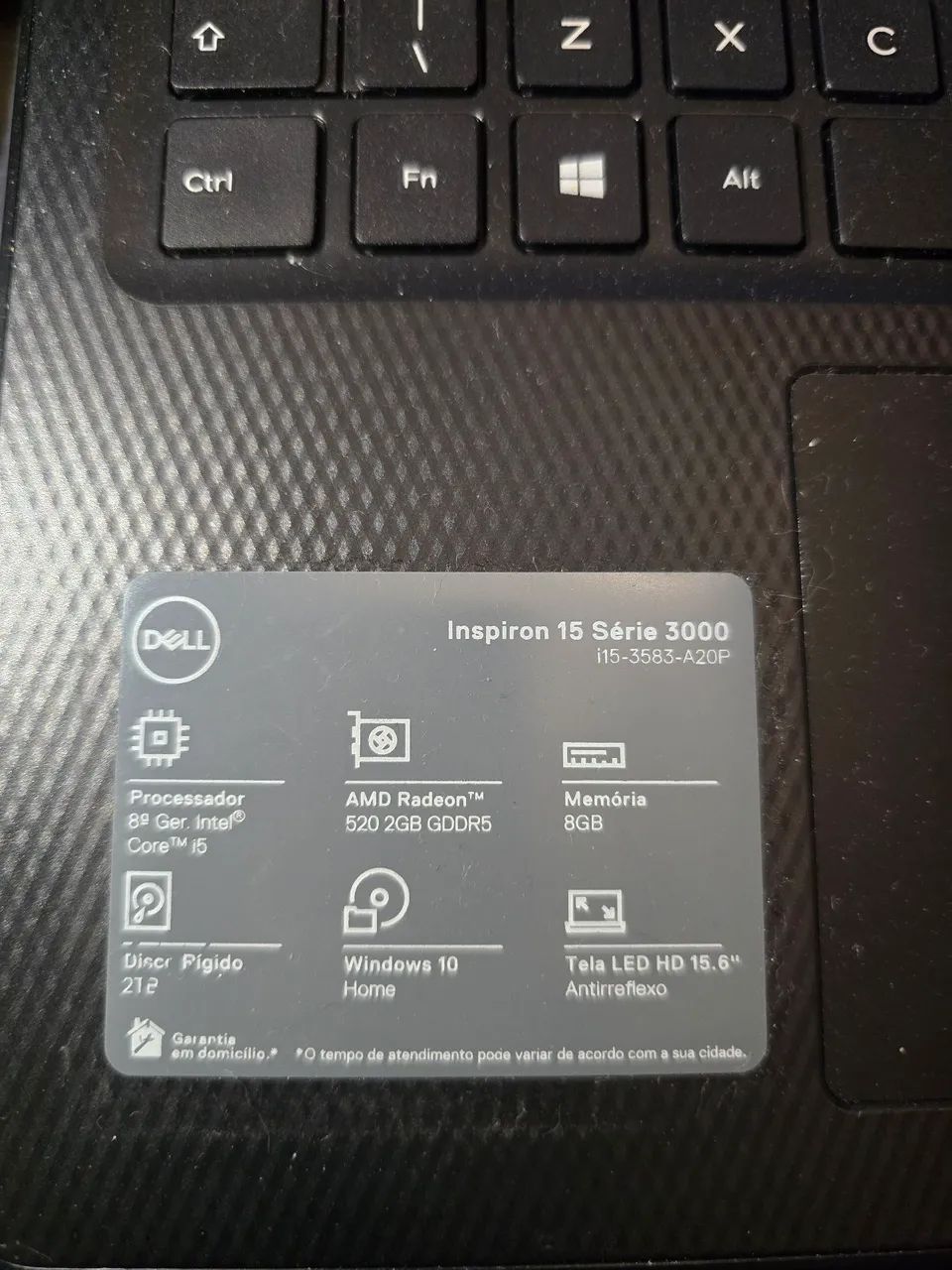 Notebook  DELL Inspiron 15 - CORE i5 - Foto 2
