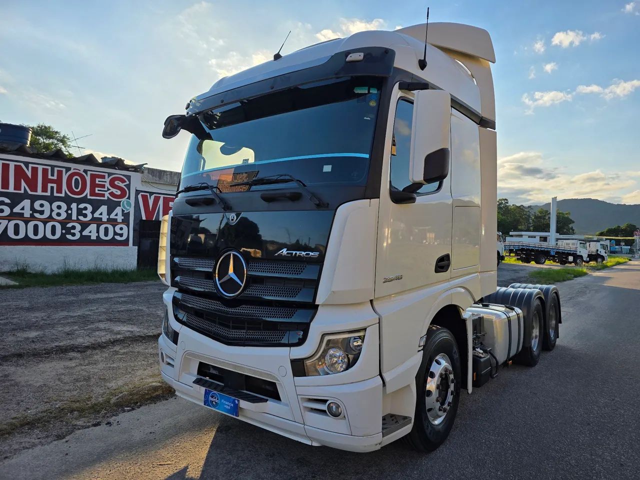 MB Actros modelo 2548 S ano 2023 de unico dono pouco uso baixo km rodado - Foto 2