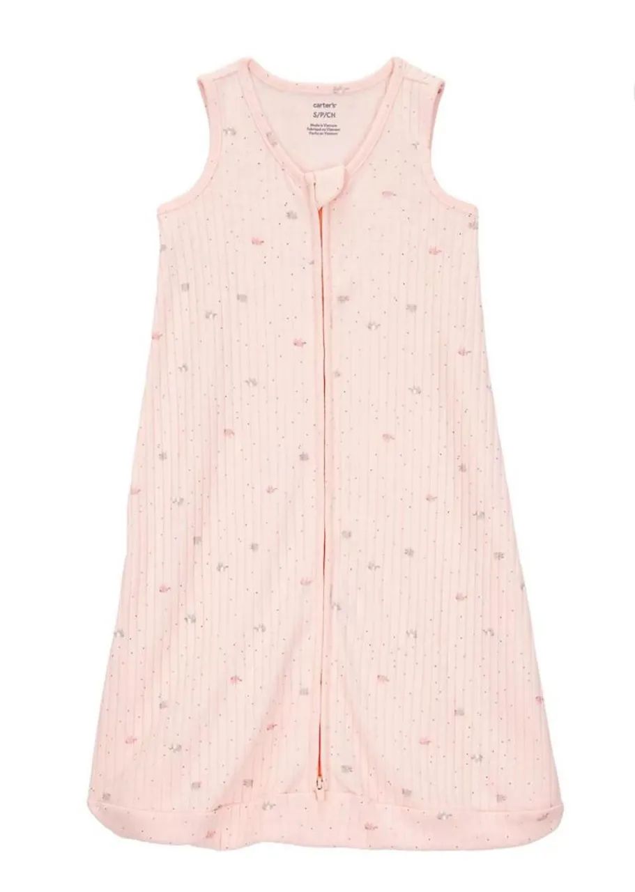 Saco de dormir para bebês Carter's  tamanho M importados rosa (novos) - Foto 2