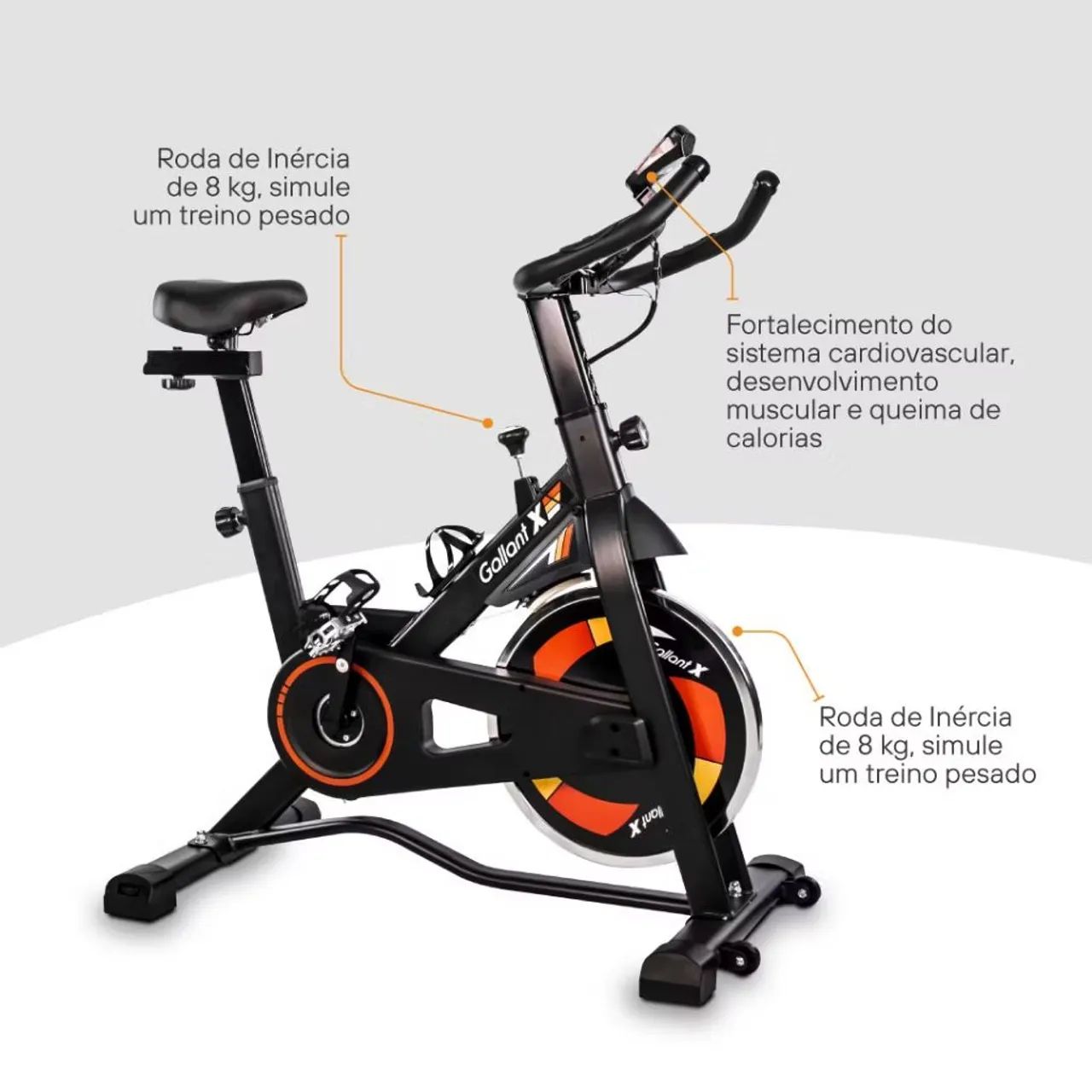 Bicicleta ergométrica spinning