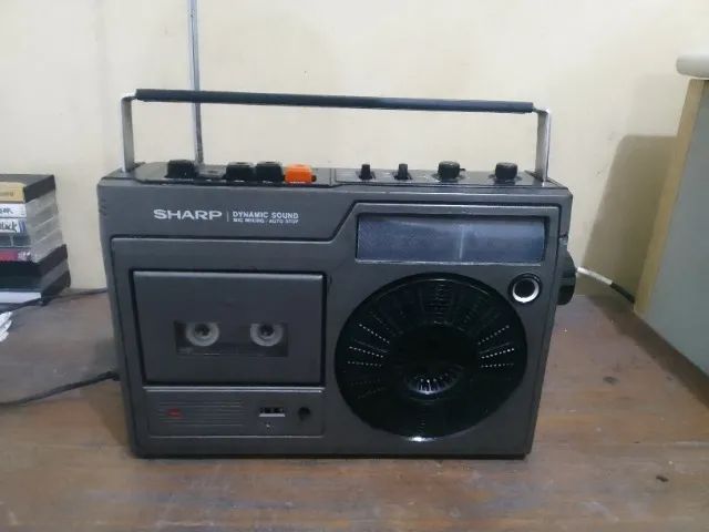 Radio Gravador Sharp Modelo GF 1602 X 100 % Funcional