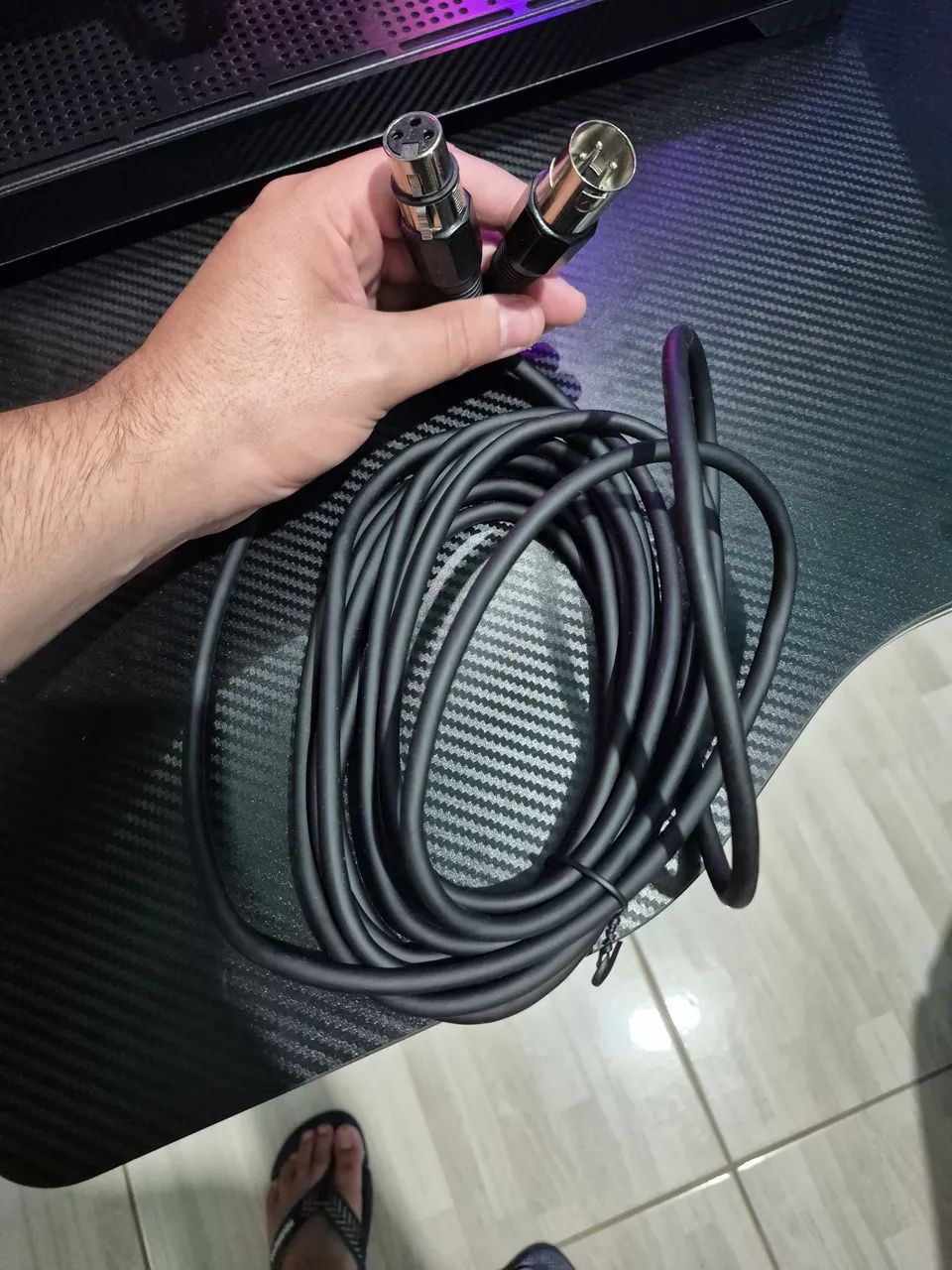 INTERFACE DE ÁUDIO FIFINE COM CABO XRL INCLUSO  - Foto 5