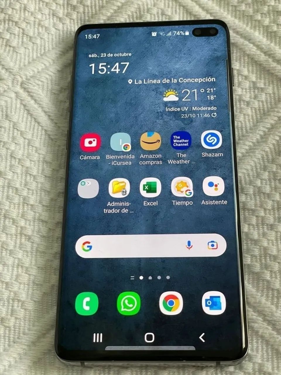 S10 PLUS - 128G funcionando tudo!